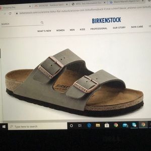 Stone colored Birkenstocks!
